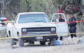  ?? / FOTO CORTESÍA ?? El crimen se registró en la colonia Teopuxco