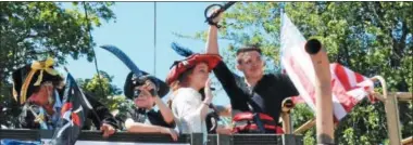  ??  ?? The Sylvan Beach Pirate’s Parade will kick off beginning at 1p.m. on Saturday, July 22.