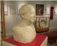  ?? — AP ?? A bust of composer Amy Beach is displayed as part of a museum exhibit at the University of New Hampshire in Durham.