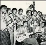  ??  ?? Elias and His Zig-Zag Jive Flutes: Kings of South African township ‘kwela’ music