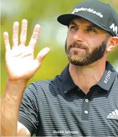  ??  ?? Dustin Johnson