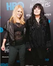  ?? STEPHEN LOVEKIN/GETTY 2014 ?? Nancy, left, and Ann Wilson of Heart are among the artists who will receive the Recording Academy’s 2023 Lifetime Achievemen­t Awards.