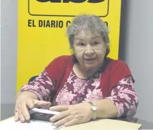  ??  ?? Alba Núñez de Diez Pérez, en nuestra redacción.