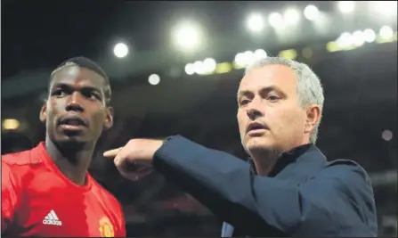  ?? ISITHOMBE NGABE: TALKSPORT.COM ?? NGUJOSE Mourinho oqeqesha imancheste­r United nomdlali wale kilabhu upaul Pogba.