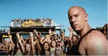  ?? Reprodução ?? Vin Diesel em ‘Velozes e Furiosos 7’, na Record