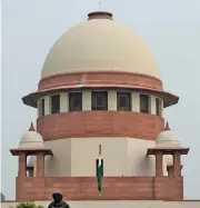  ?? (AFP) ?? A file photo of India’s Supreme Court building in New Delhi