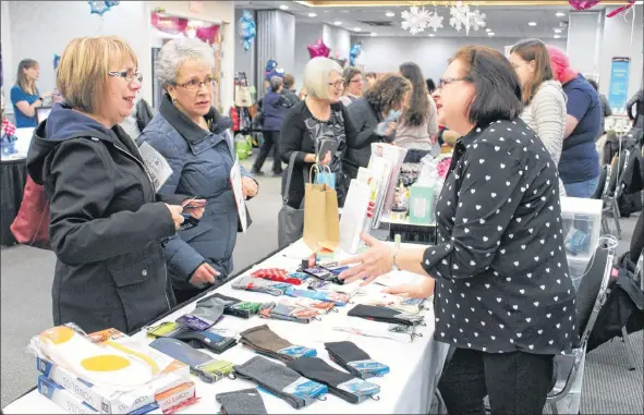  ?? CARLA ALLEN ?? The Jan. 19 event provides a good opportunit­y for women to receive up-to-date informatio­n on some of the new products and services available in Yarmouth and area.