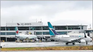  ?? TELEGRAM FILE PHOTO ?? St. John’s Internatio­nal Airport.