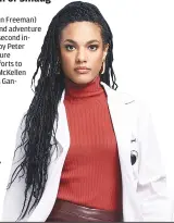  ?? ?? Freema Agyeman stars in “New Amsterdam.”