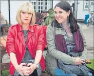  ??  ?? Author Marion Beaton, main, Ashley Jensen and Katy Rix in Agatha Raisin, above, and Robert Carlyle as Hamish Macbeth