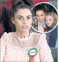  ??  ?? FIGHTING TALK: Kate with MPs and daughter