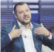  ?? Ansa ?? Ministro Matteo Salvini