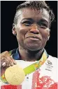  ??  ?? RING true Nicola Adams wins boxing gold – again