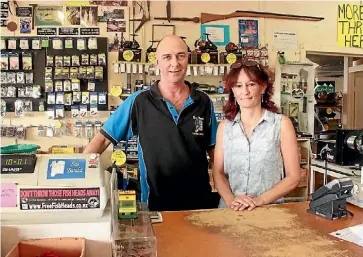  ??  ?? Yolande and Lance Halliday are looking forward to new opportunit­ies upon closing down their Moerewa store.