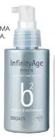  ?? ?? Infinity Age, de Broaer (15,95 � ). Champú Anti Caída, de Broaer
(19,95 � ).