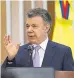  ??  ?? Juan Manuel Santos