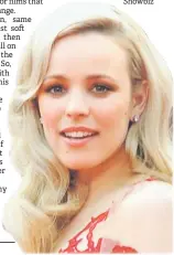  ?? ?? Rachel McAdams