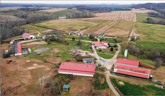  ?? TY GREENLEES / STAFF ?? The Wagners’ Flying W Farm Inc. in Pike County. Six members of the family were arrested in connection with the 2016 murder of eight Rhoden family members.