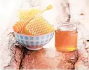  ?? DREAMSTIME ?? A recent review says that honey has “potent broad-spectrum antibacter­ial and wound healing activities.”