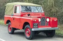  ??  ?? Nick Rogers, JLR’S engineerin­g boss, chose Dunsfold Landrovers to restore his Series II