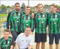  ?? Picture: Jessica Ormerod-Bullock ?? The winning AFC Locomotive team. The squad also included Jack Pereira, not pictured