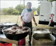  ?? - Crédits : ON ?? Le chef Jean-Pierre Haubre aux fourneaux!