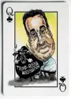  ??  ?? Devin Nunes as portrayed in a set of playing cards called the Unpresiden­ted deck.