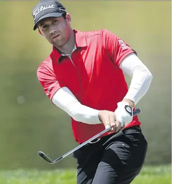  ?? CHRISTIAN PETERSEN/GETTY IMAGES ?? Canadian Ben Silverman has ensured his spot on the PGA Tour by finishing 22nd on the Web.com Tour money list this year. He recently simplified his game and had great success.