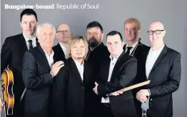  ??  ?? Bungalow-bound
Republic of Soul