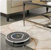  ??  ?? The Roomba can lift an amazing amount of debris from hard floors.