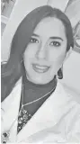  ??  ?? Gabriela Ramírez Izquierdo, médico internista y geriatra egresada de la UG.