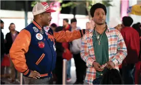  ?? Photograph: Quantrell D Colbert/Amazon Studios ?? Eddie Murphy and Jermaine Fowler in Coming 2 America.