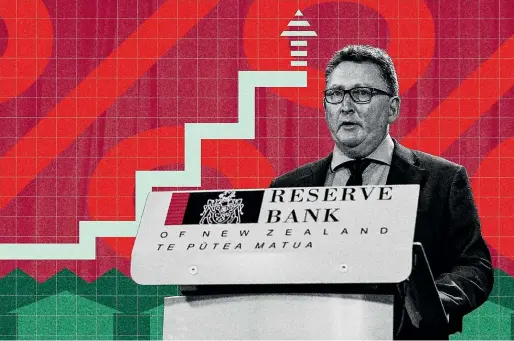  ?? IMAGE: AARON WOOD/STUFF ?? Reserve Bank Governor Adrian Orr is poised to lift the official cash rate today.