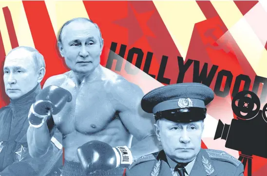  ?? ?? FILM FOCUS: Tinseltown tells us most bad things in the world can be traced back to Russia and its leaders, like Vladimir Putin.