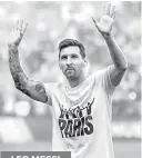  ??  ?? LEO MESSI