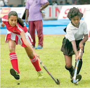  ??  ?? Top schools are expected take part in this year's MOTHA Hockey 7s - File pic