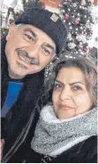  ?? FOTO: INGRID GROHE ?? Davood Ghassemi und Tahereh Jamali sind aus dem Iran nach Deutschlan­d geflüchtet, weil sie als Christen in ihrer Heimat verfolgt wurden. Nach der Abschiebun­g ist der Ehemann in Spanien, seine Frau im Ankerzentr­um Donauwörth.