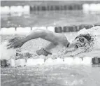  ?? ?? Dublin Coffman's Emily Brown will attempt to win her third consecutiv­e Division I state titles in the 200 free and 500 free. She is the top seed in both events.