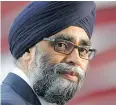  ??  ?? Harjit Sajjan