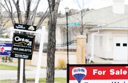  ?? FILES ?? Townhouse prices were up almost two per cent from a year ago, with north Calgary pacing the growth, according to CREB figures.