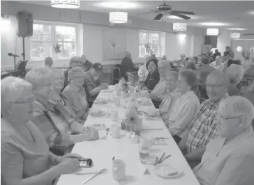  ?? PHOTOS COURTESY OF JULIE PAQUETTE, LE RENAISSANC­E MANOIR ST-FRANCIS ?? We had 13 residents celebratin­g birthdays this month! Among those 13 we had a few milestone birthdays like Mrs. Patriquin who turns 90 this month, Mr. Macdougall who turned 95, and Mrs. Lowry who turned 101 years old. Happy birthday to all our...