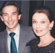  ?? Courtesy Michael Tilson Thomas 1990 ?? Thomas and Audrey Hepburn performed the work worldwide, with Hepburn reading Anne’s words.