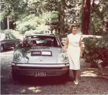  ??  ?? Above right: Ferry Porscheʼs sister, Louise Piëch, received a special Porsche Turbo for her 70th birthday in August 1974. Note the use of a ʻnarrow-bodyʼ ʻshell