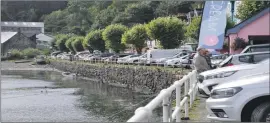  ??  ?? Parking is a big issue in Tobermory although changes are now being made.