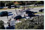  ?? MIKE STOCKER / SUN SENTINEL ?? President Trump’s plan for school safety, coming about a month after the mass shooting at a high school in Parkland, Fla., is expected to include considerat­ions for arming teachers.