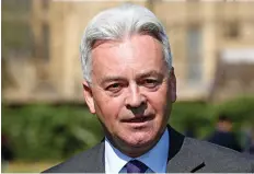  ?? DR ?? Secretário de Estado britânico, Alan Duncan, é contra Johnson