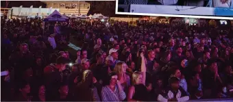  ??  ?? This year the Karoo-lus Festival’s attendance figures soared to 8 200 - over a thousand more than in 2017.