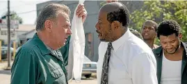  ??  ?? Tom Wilkinson and Forest Whitaker are part of the impressive cast in Burden.