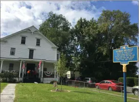  ?? MICHAEL GWIZDALA — MEDIANEWS GROUP ?? The family home in Troy where Herman Melville and his family lived from 1838-1847.