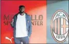  ?? FOTO: AC MILAN ?? Bakayoko, en Milanello